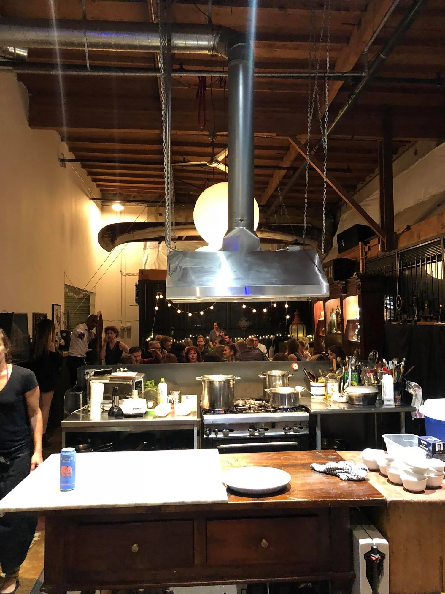 Yes, Reservations — photograph from the evening