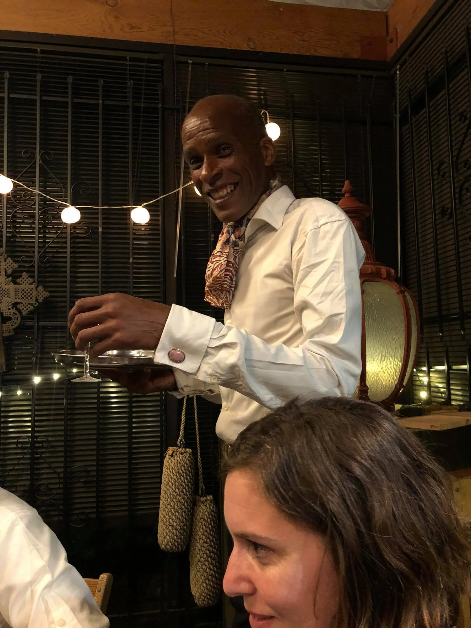 Yes, Reservations — photograph from the evening