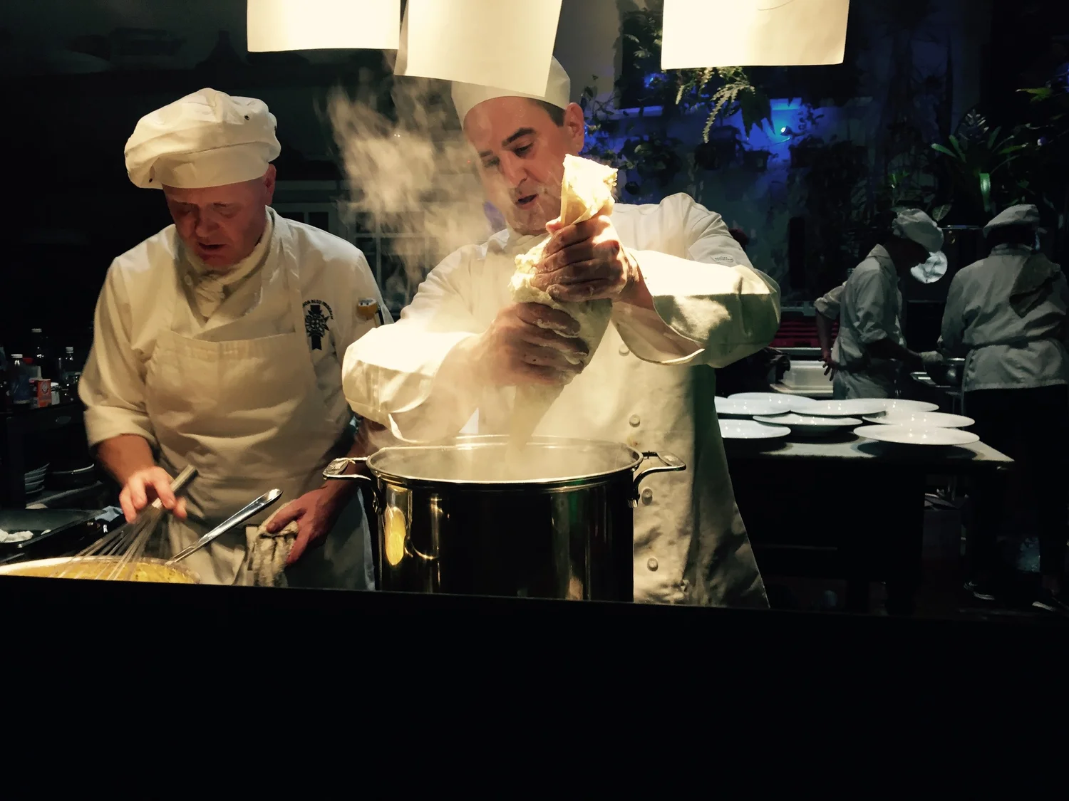 The Cook, The Thief, His Wife & Her Lover — photograph from the evening