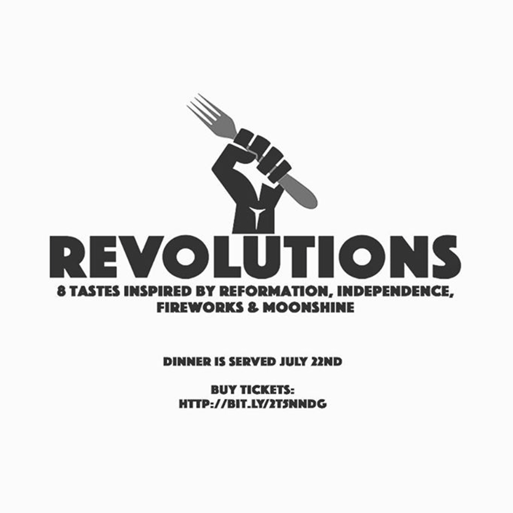 Revolutions event poster