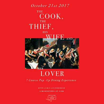 The Cook, The Thief, His Wife & Her Lover event poster